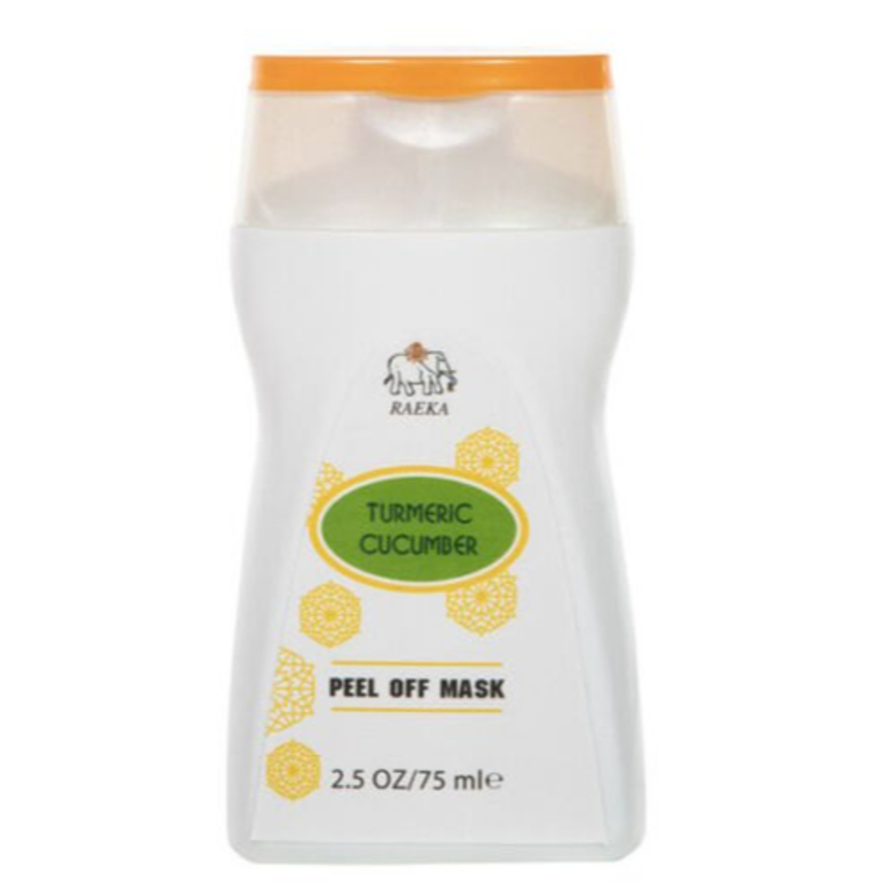 RAEKA - Turmeric Cucumber Peel Off Mask - 2.5oz / 75ml - New In Box - Exp 03/23